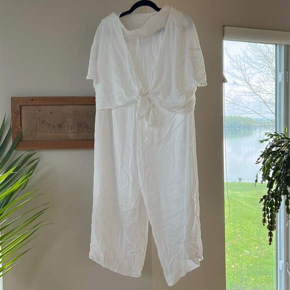 Addition Elle White Bathing Suit Coverup, Brand New no tags in perfect condition - Picture 1 of 7
